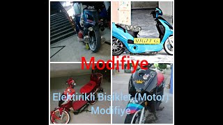 Elektirikli Motor Modifiye Elektirikli bisiklet modifiye