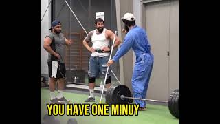 Elite Powerlifter Pretended to be a CLEANER #Anatoly Gym Prank