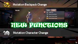 NEW MUTATION BACKPACK CHANGE / MUTATION CHARACTER CHANGE. MUTATION FUNCTIONS CROSSFIRE WEST.