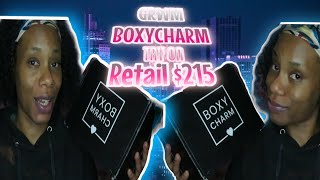 GRWM Unboxing and Try on January 2021 Boxycharm $25 Base Box | Valued At $215 | Worth It? MakeupShae