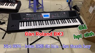 Đàn Roland bk3 - Mới 99%