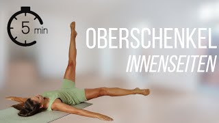 WAND PILATES - 5-Minuten Workout für straffe Oberschenkel Innenseiten