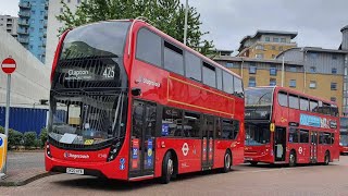 London Bus Ride 425 Route Full Journey From Ilford To Clapton