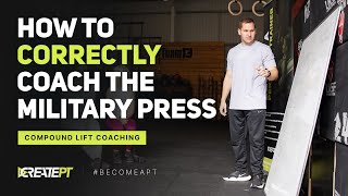 How to Coach The Military/Strict Press