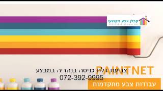 צביעת דלת כניסה בנהריה במבצע 072-392-9995