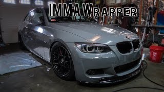 Vinyl Wrapping The 335i