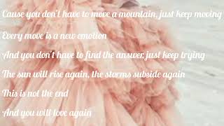 Céline Dion - Love Again (from the Motion Picture Soundtrack) (Lyrics Video) #celinedion #music