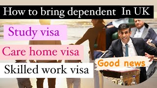 How to bring dependents in UK on all visa🇬🇧#uk #ukworkvisa #uknews