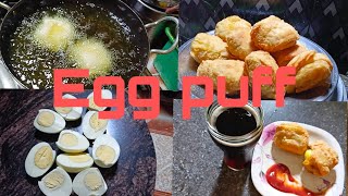 Egg puff ☺️ super tasty and healthy easy recipe 🤤