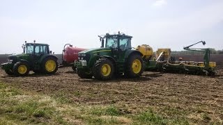 JOHN DEERE Autotrac ready RTK Napraforgó vetés