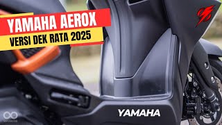 Honda Kaget‼️Yamaha Rilis Aerox 155 versi Dek Rata sebagai lawan baru vario 160