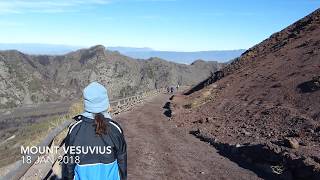 Visiting Mt Vesuvius