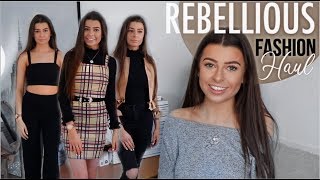 SPRING/SUMMER REBELLIOUS FASHION HAUL & DISCOUNT CODE #gifted | HelloAmyy