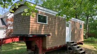 2024 Brand New 232sqft Tiny House on a 29ft JAMC 1998 Gooseneck trailer