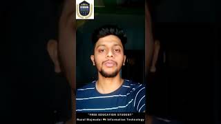 Free Education Student | Ruzal Majumdar| Sigma Institute of Engineering | Information Technology