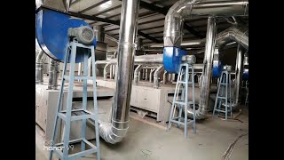 Morinte yarn waste and hard waste recycing machine for ring spinning