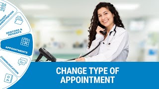 GoodX Web App - Change Type of Appointment