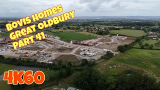 Great Oldbury, Stonehouse in Gloucestershire. new Bovis homes development part 41, 4/8/24