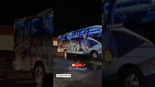 Bus Lavani sedang di parkir begitu mewah dan anggun #lavani #lavaniforever