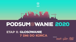 PODSUMOWANIE 2020 poznańskiej sceny Hip-Hopowej. Koniec głosowania za 7 dni!