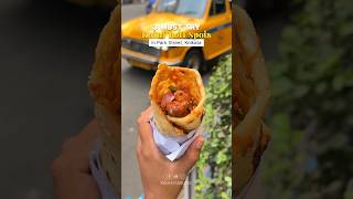 3 Must Try Kolkata Kathi Roll Spots 💕😋 #shorts #kathiroll #streetfood #rolls