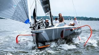 Beneteau Figaro 3 North American Debut in Annapolis [Drone Video]