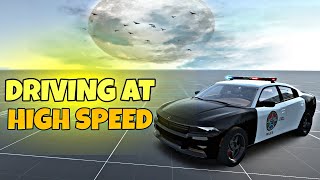 DRIVING AT HIGH SPEED CAR CRASH SIMULATOR GAMEPLAY