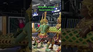 Bangkok airport Suvarnabhumi. Travel vlog in Thailand 2024. #travel