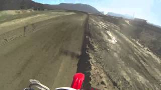 Crash at Pala Vet Track - CRF250X