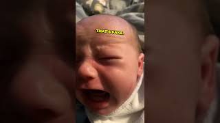 Dramatic baby gives his mom the side eye 😂 #shorts #shortsvideo #shortsfeed