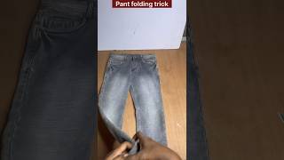 How to fold pant very smartly #shorts #shortsvideo #ytshorts