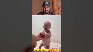 SubhanAllah | الله اکبر | God Bless you | Sehat selalu yah dek 🙏💯❤️🥰 #respect  #shorts #viral #allah