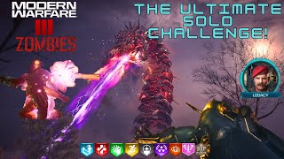 ULTIMATE SOLO Challenge in MW3 Zombies! (EVERY BOSS)