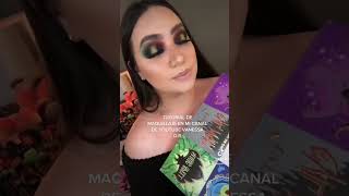 Maquillaje con paleta de ultramo