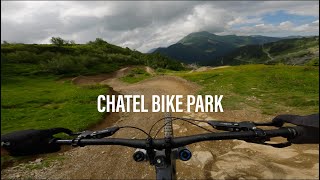 My favorite trail at Bike Park Chatel. It's gnarly! | Vorachatak