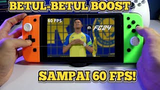 SWITCH FC24 60 FPS! 😱😱 PADU TERUKK PERFORMANCE DIA...