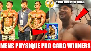 Vardhan Wins Overall Mens Physique Pro ...Super Sam Wildcard Entry In Bharat Pro? Pro Card Results