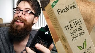 20% OFF Best Vegan Tea Tree Body & Foot Anti-Fungal Wash?! Review : FineVine Organics