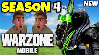 *NEW* SEASON 4 UPDATE in WARZONE MOBILE 🤯