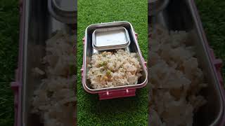 Kids Tiffin Idea : Peas Pulao or Matar Pulao and Dahi Raita #shorts  #shortvideo  #ytshorts #tiffin