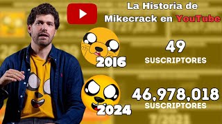 📊¿Cuántos SUSCRIPTORES tiene MIKECRACK? | Historial de Suscripciones 2015-2024