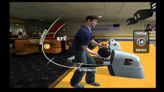 Brunswick Pro Bowling-Ps2 Game Play-Trying for 300