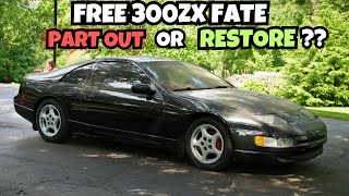 Will the FREE 300zx Start after sitting for 4 years?