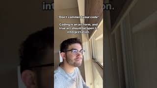 Don’t Comment Your Code