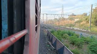 Heavily late running Mumbai bound Jnaneshwari Exp skipping Asangaon station