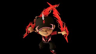 KOSTUM BOBOIBOY ANAK GRATIS TOPI FULL SET /BOBOIBOY HALILINTAR