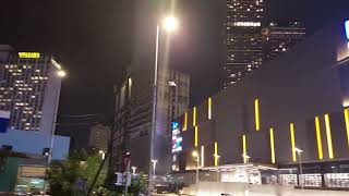 Lalaport Mall Glowing at Night in 4K UHD Bukit Bintang KL Malaysia