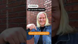 10 Snelle content ideeën om te posten op social media zodat je altijd content inspiratie hebt