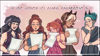 OC Introduction + HC Voice Claims | ANIMATIC