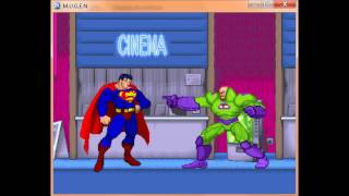 Request Fever MUGEN #1:Superman (me) VS Lex Luthor